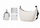 Çantë krahu Ulanzi HMN1 Crossbody për kamerë, gri e çelët