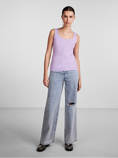 Maicë Pieces PCKITTE Slim Fit, vjollcë