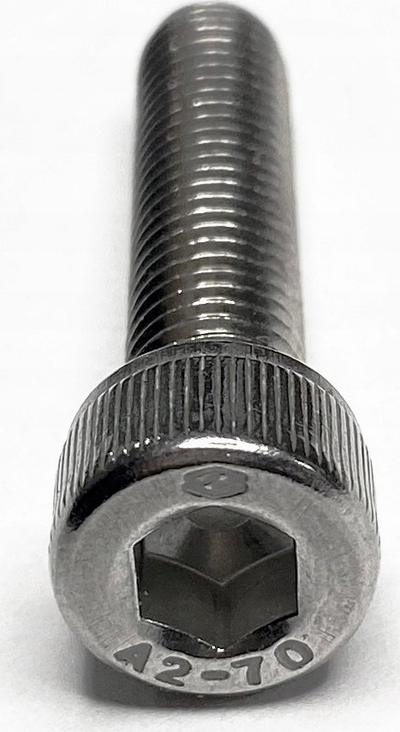 Vidha Allen inox M8x35mm, set 10 copë, ngjyrë argjendi