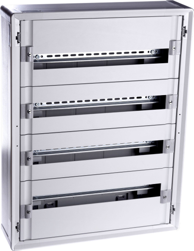 Kuti shpërndarëse Legrand 020074, 4 rreshta 4x24 module, montim sipërfaqësor