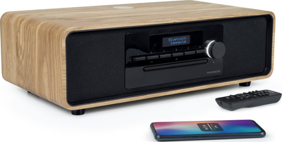 Mикросистем за музика Thomson MIC300IDABBT, 60W, Bluetooth CD USB DAB+ FM, црна дрво
