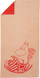 Peshqir banjoje Moomin by Arabia Moominmamma Peach, 70 x 140 cm, me figurë Moomin, ngjyrë pjeshke