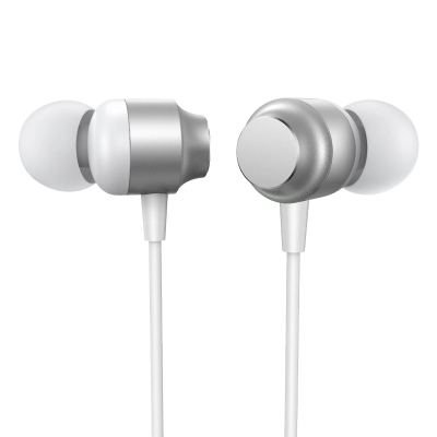 Kufje in ear Joyroom JR-EC06, USB C, me mikro, argjendi