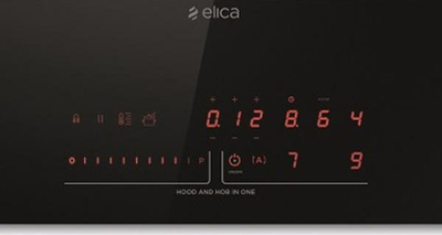 Plitë me induksion Elica NikolaTesla Prime Plus BL F 83, aspirim i integruar, 83cm, e zezë