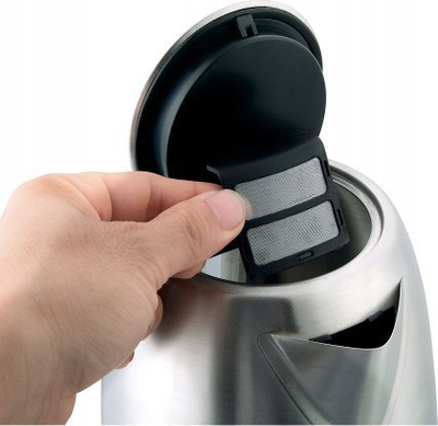 Shtekator elektrik Tefal Bronx, 1.7L, çelik inox, ngjyrë argjendi
