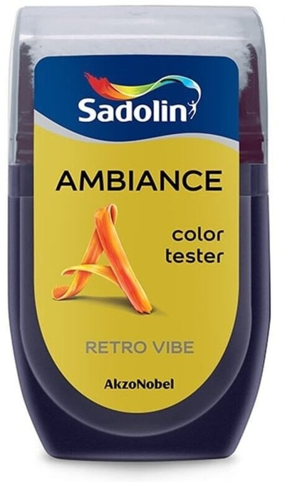 Testues boje muri Sadolin Ambiance Retro Vibe, 30ml, me rrotullues