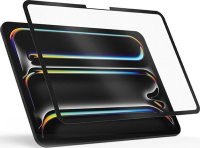 Fletë mbrojtëse Dux Ducis NAAD për iPad Pro 11", teksture letre, me kornizë të zezë