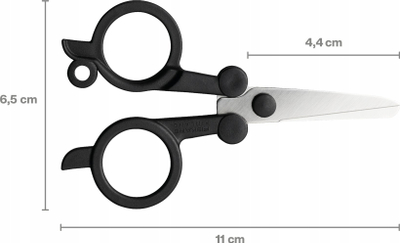 Склопливи ножички Fiskars FF ReNew, 11 cm, рециклирана пластика, повеќебојни