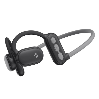 Kufje sportive pa tela Havit E553BT, Bluetooth 5.3, USB-C, të zeza, set 2 copë