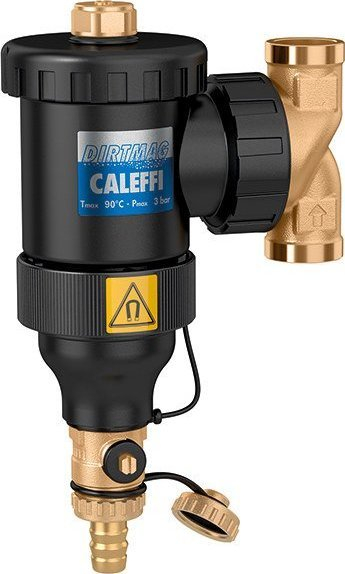 Ndarës papastërtish me magnet Caleffi DIRTMAG, kompozit, 1"