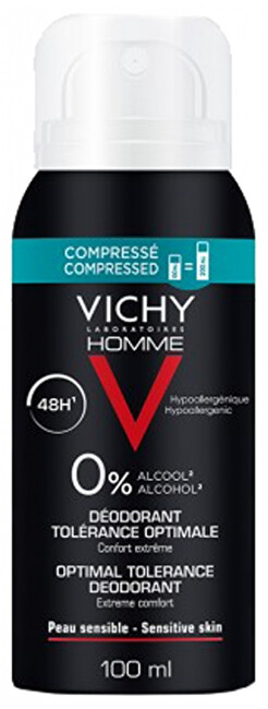 Deodorant/sprej Vichy Homme (Optimal Tolerance Deodorant), 100 ml
