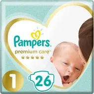 Pelena Pampers Care Newborn 1 (2-5 kg), 26 copë
