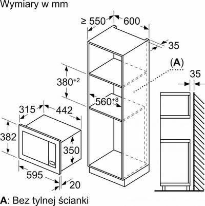 Mikrovalë Bosch BEL623MB3, e zezë
