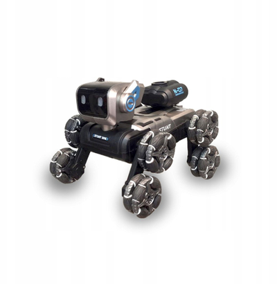 Lodër robotike Polesie B4K6 Dog Twister, RC, xhiro 360°, e zezë