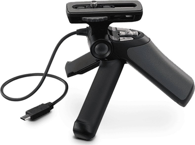 Tripod doreze për kamera Sony GP-VPT1, me telekomandë, kompakt, i zi