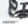 Karrige gaming Anda Seat X Air Mega Size XL, rrjetë, gri Twilight