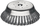 Furçë konike çeliku Lessmann, 180mm, trashësi teli 0.5mm, 8000 rpm