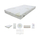 Dyshek për fëmijë Baby Center Melandi AloeVera, 120x60cm, i bardhë