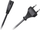 Kabllo rryme Cabletech Eco-Line KPO4017-1.8, 1.8m, e zezë