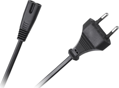 Kabllo rryme Cabletech Eco-Line KPO4017-1.8, 1.8m, e zezë