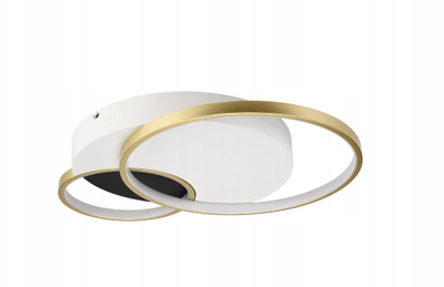 Llambë tavanore Benito Ceiling Light, 32W LED, me telekomandë, e bardhë ari