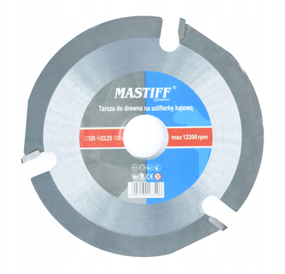 Disk prerës për dru Mn65, 125mm, 22.23mm, 3T