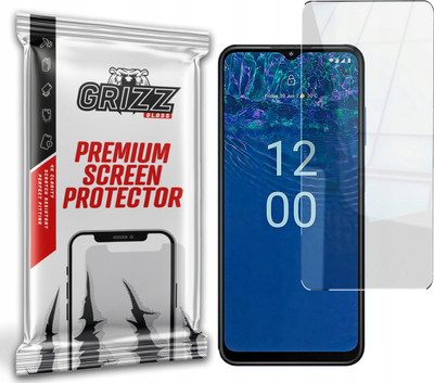 Xham mbrojtës hibrid GrizzGlass HybridGlass për Nokia G310, i tejdukshëm