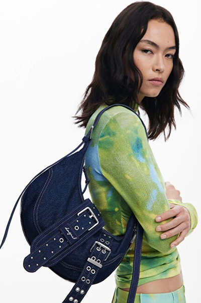 Çantë për femra Desigual Bindella Ca Banana Bag, e kaltër