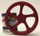 Lodër për qen Sum Plast Toy Large Alloy Wheel, unazë lateksi 15 cm, notuese, ngjyrë e përzier