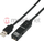 Kabllo zgjatëse aktive USB 2.0 AXAGON ADR-220, 20m, USB-A mashkull në USB-A femër, e zezë