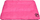 Shtrat për qen Reedog Eco Pink L, dyshek i butë, rozë