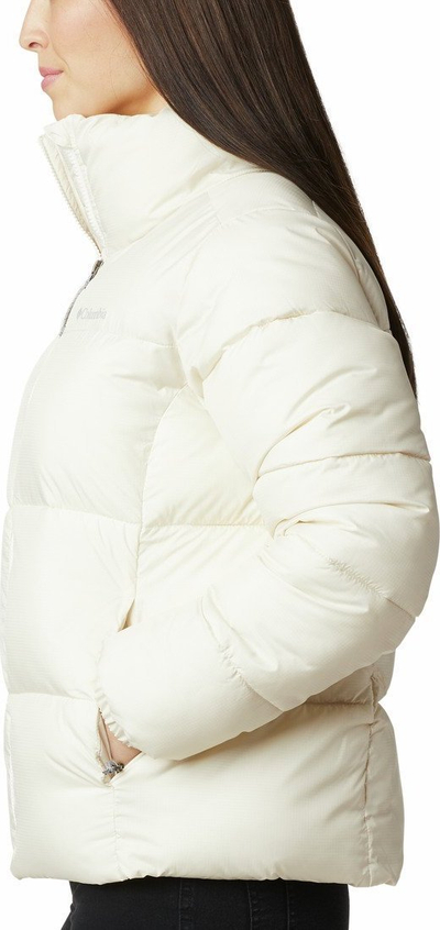Xhaketë gocash Columbia Puffect Jacket W 1864781191, me kapuç, e bardhë