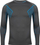 Термо сет за мажи Alpinus Active Base Layer M GT43880, полиестер, со долги ракави, сив со сина