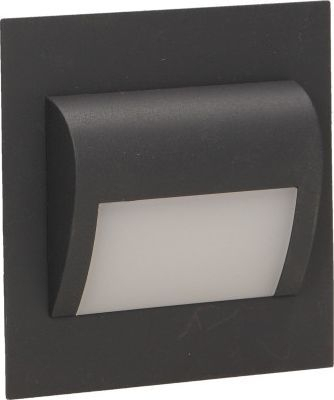 Ndriçues shkalle LED Orno Draco, 1.2 W, i hirtë