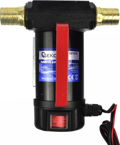 Pompe vaji-nafte Geko G01016, 24V, 155W, e kuqe