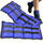 Pesha dore EB Fit 2x3kg, me shirit Velcro, blu