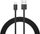 Kabllo USB T-Phox USB A në microUSB, 1.2 m, 2.4A, e zezë