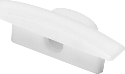 Kapak profili Orno AD-LP-6505, për gips, plastik, i bardhë