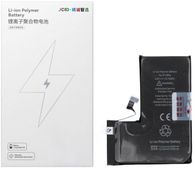 Bateri telefon Jcid për iPhone 14 Pro, 3400mAh, Li ion polymer, e zezë