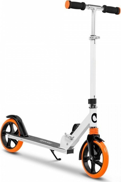 Trotinet Lionelo Luca, rrota 200 mm, deri 100 kg, i zi portokalli
