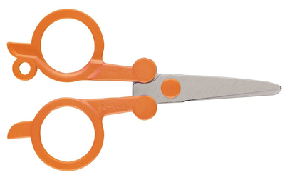 Gërshërë të palosshme Fiskars, 11 cm, portokalli