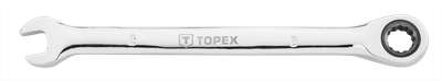 Çelës kombinim Topex 35D748, 21mm, me racë, krom vanadium