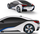 Makine lodër me telekomandë RASTAR BMW i8, shkallë 1:24, 2.4GHz, shumëngjyrëshe