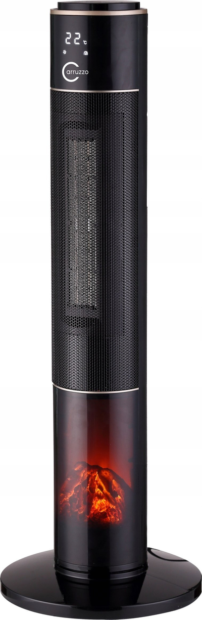 Ngrohës kolonë Carruzzo DRP-2071L, 2000W, me telekomandë, i zi