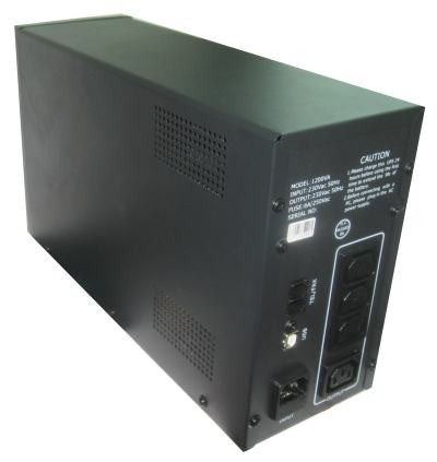 UPS Gembird UPS-PC-1202AP, 1200VA, line interactive, i zi