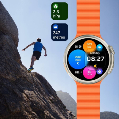 Orë e zgjuar Yaxo Oxnard Lumen, Bluetooth, mat aktivitetin, portokalli