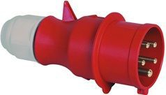 Prizë portative industriale Bals MULTI-GRIP 203-TLS, 16A, 5P 400V IP44, e kuqe