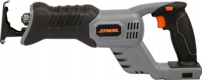 Sharrë reciproke Sthor 20V, pa kabllo, trup pa bateri, gri me të zezë