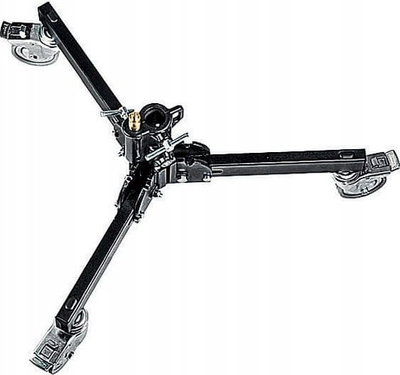 Dolly tripodi Manfrotto MA 299 B, i gjatë 28 cm, mban deri 40 kg, i zi