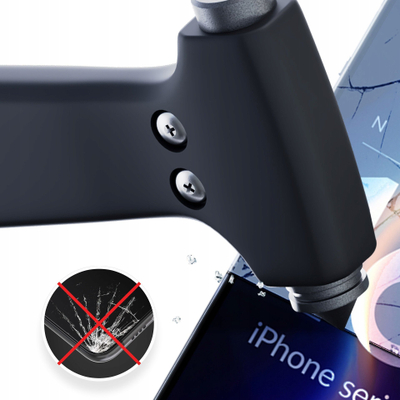 Xham mbrojtës 3MK FlexibleGlass për Apple iPhone 16 Pro Max, hibrid, transparent
